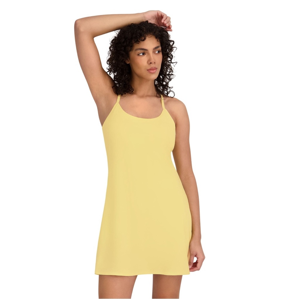 Outdoor Voices Sunny Yellow Slip Dress